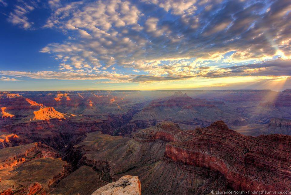 Alba sul Gran Canyon