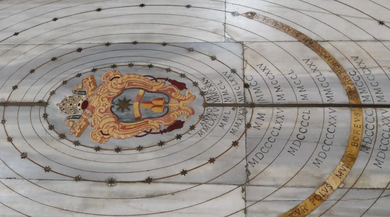 La meridiana astronomica di Roma